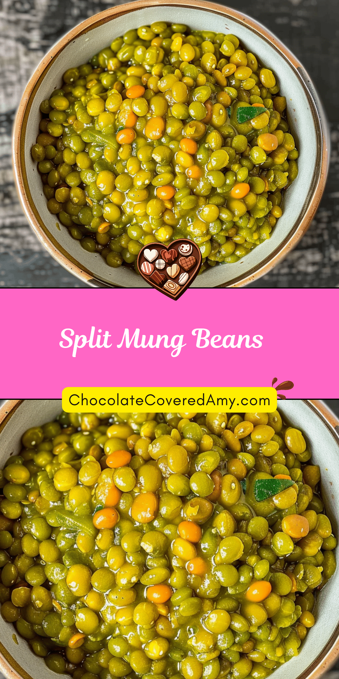 Split Mung Beans Recipe | ChocolateCoveredAmy