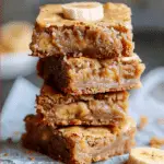 Banana Blondies