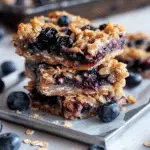 Blueberry Oatmeal Breakfast Bars