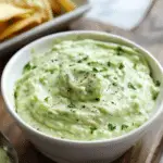 Avocado Ranch Dip with Greek Yogurt