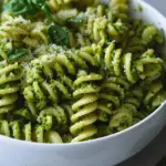 Broccoli Spinach Pesto Pasta Recipe