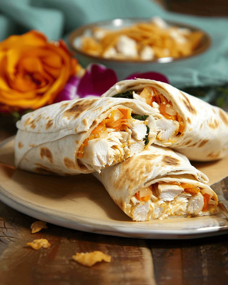 Chicken Ranch Wraps