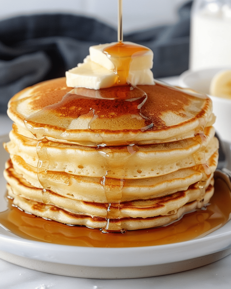 Easy Homemade Pancakes