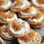 Boursin and Chutney Crackers