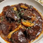 Braised Flanken Beef Short Ribs