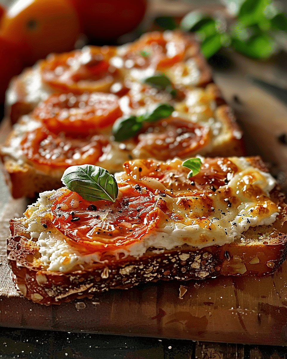 Creamy Ricotta & Tomato Sourdough Toast