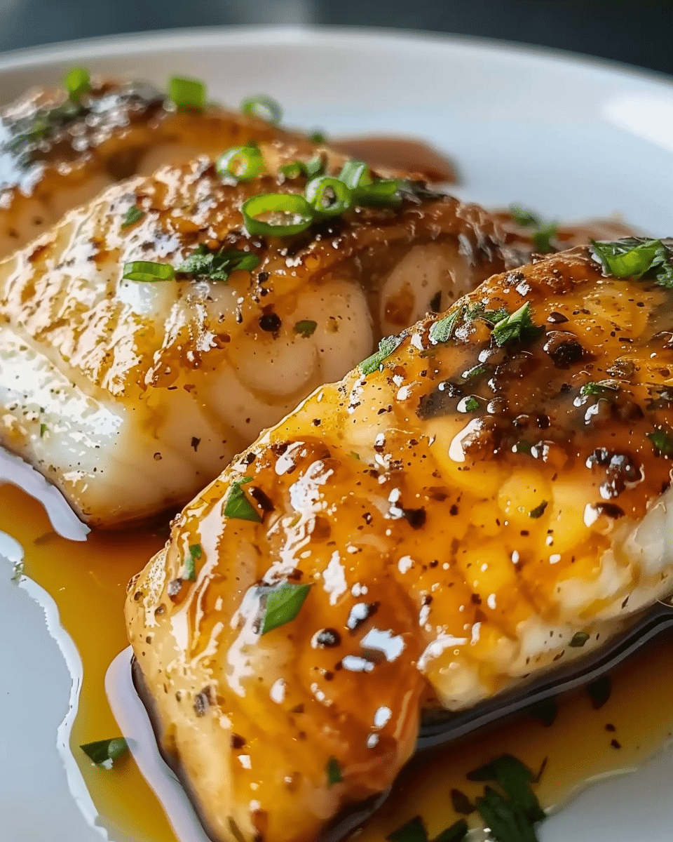Ginger Soy Glazed Cod