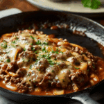 Hamburger Stroganoff Skillet
