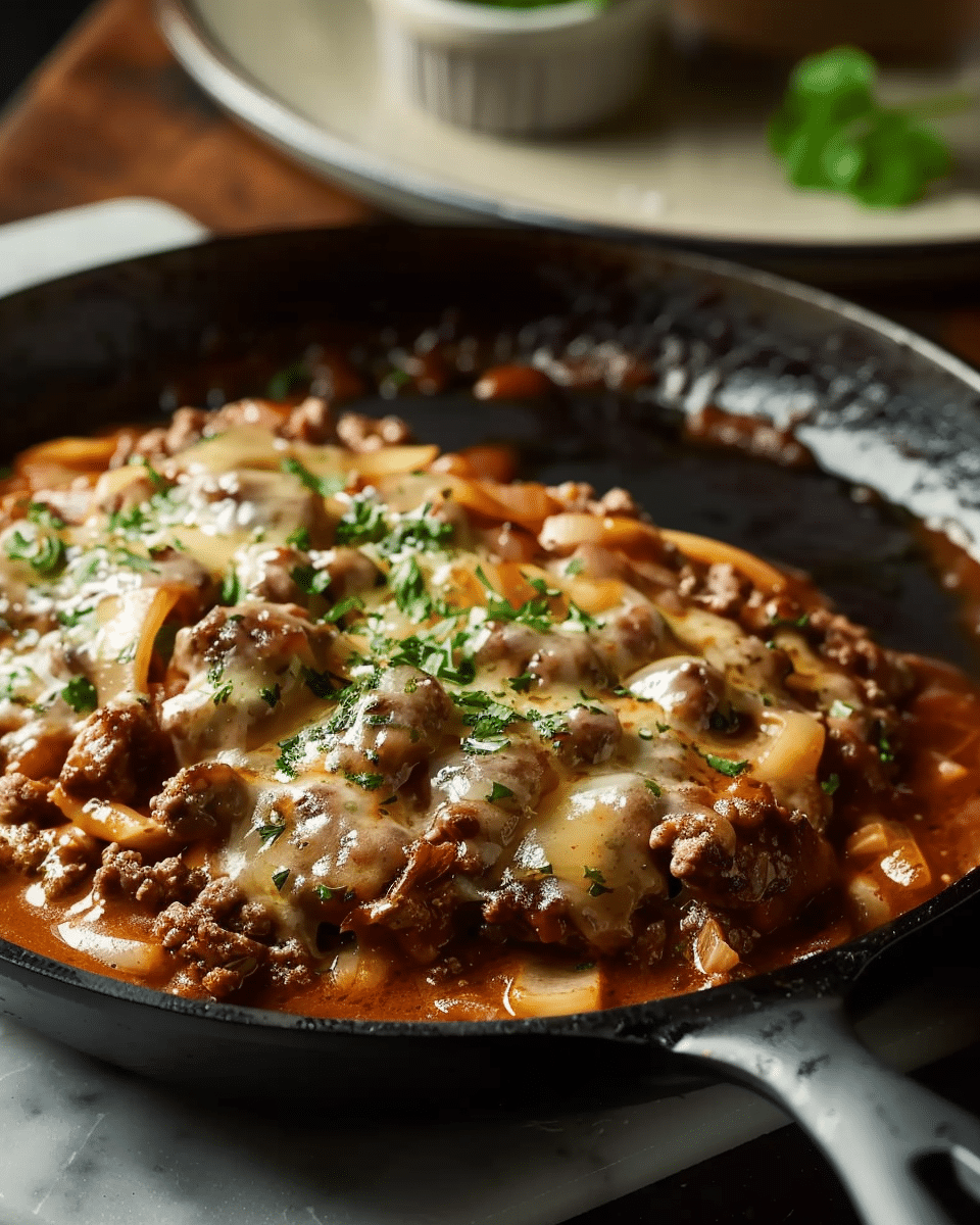 Hamburger Stroganoff Skillet