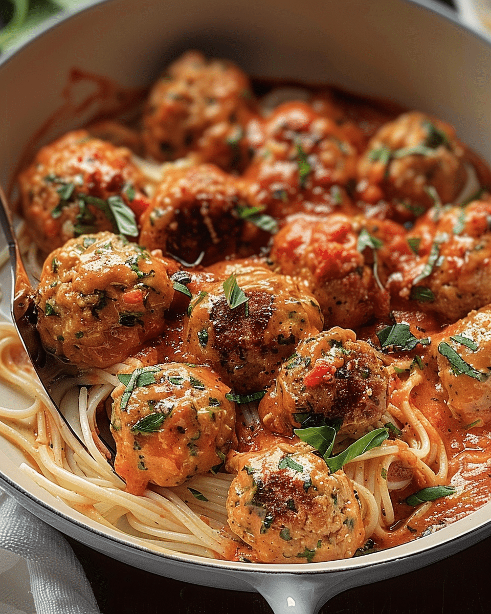 Marry Me Chicken Meatballs Recipe
