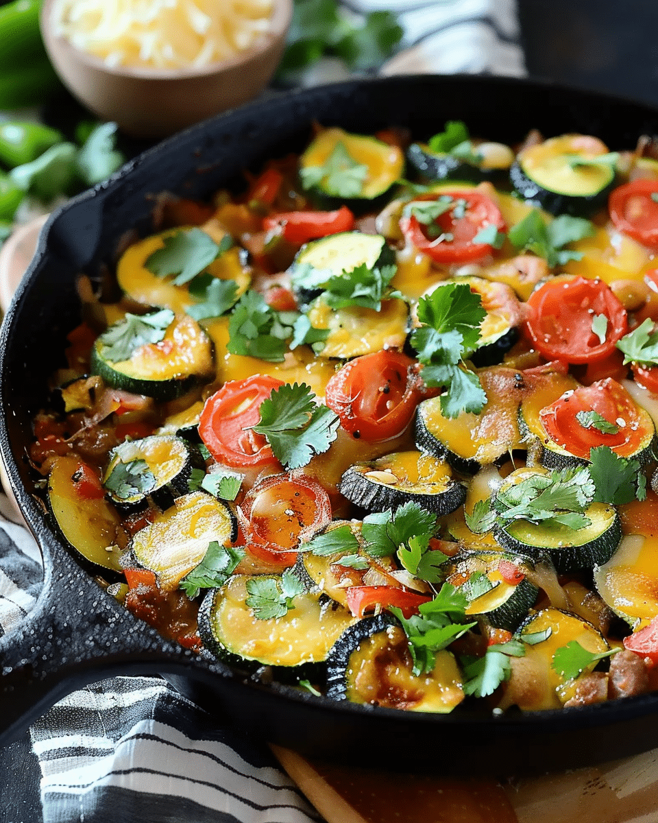Mexican Zucchini Skillet