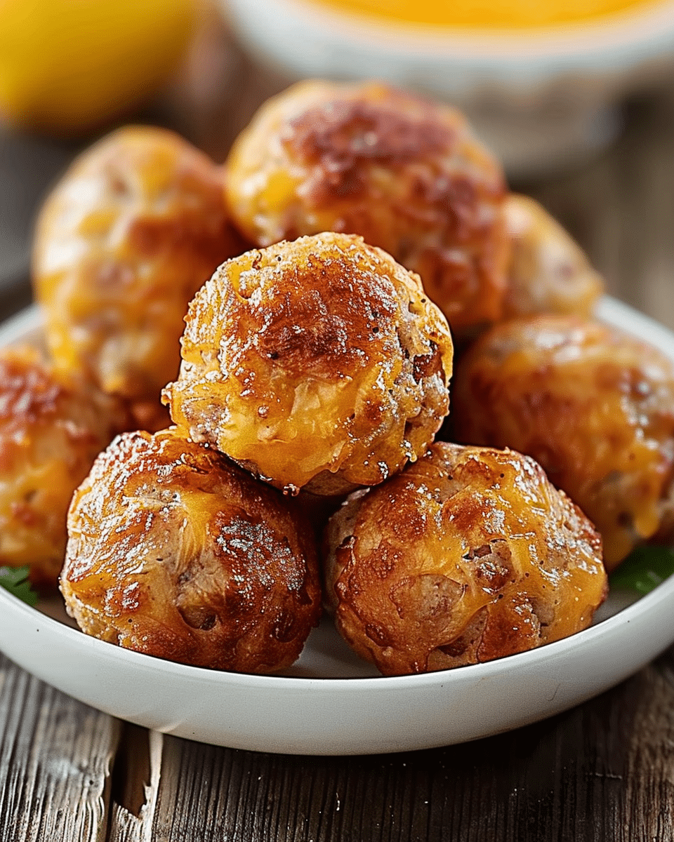 Pancake Sausage Balls