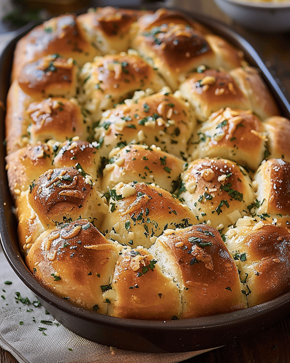 Pull-Apart Garlic Bread