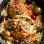 Slow Cooker Garlic Parmesan Chicken