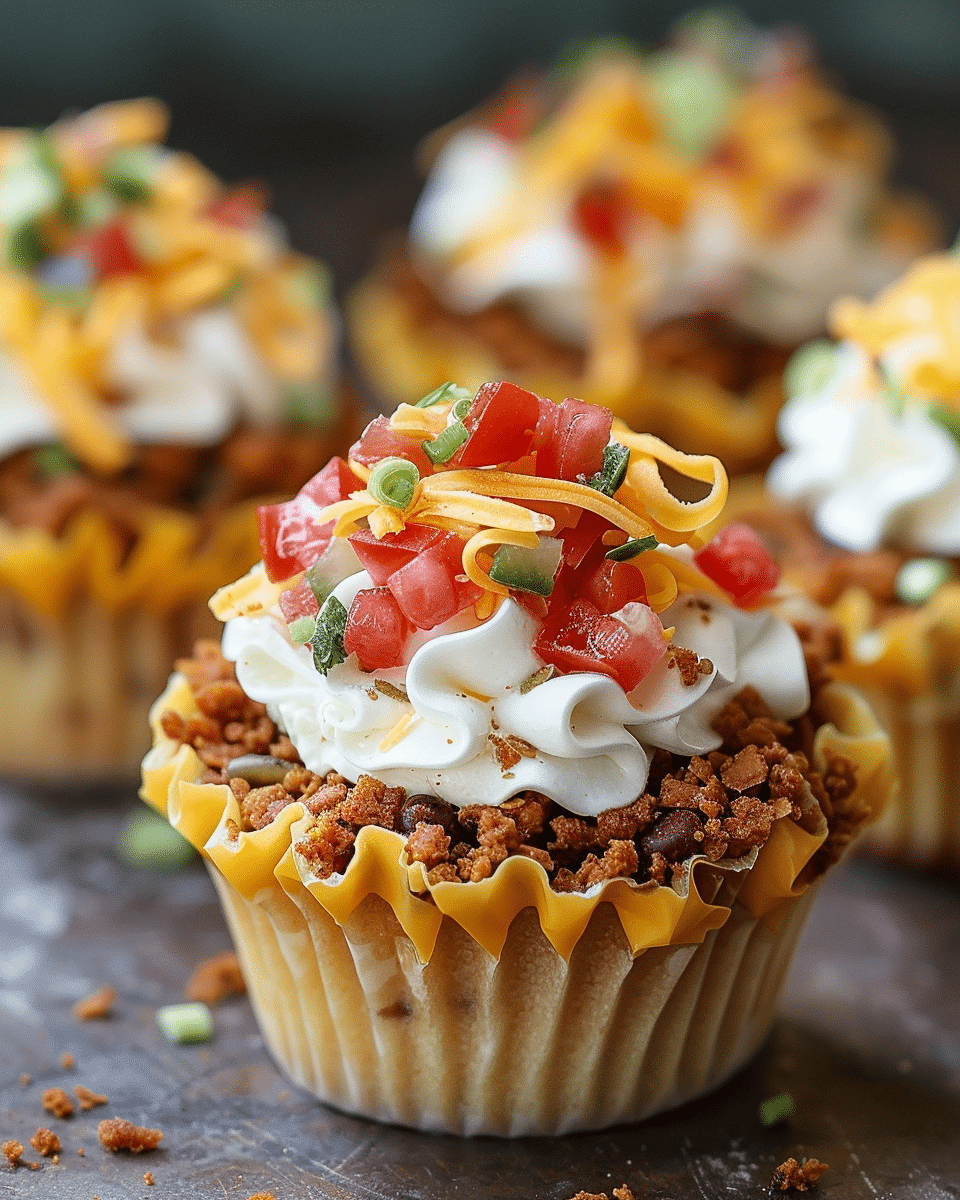 Taco Cupcakes