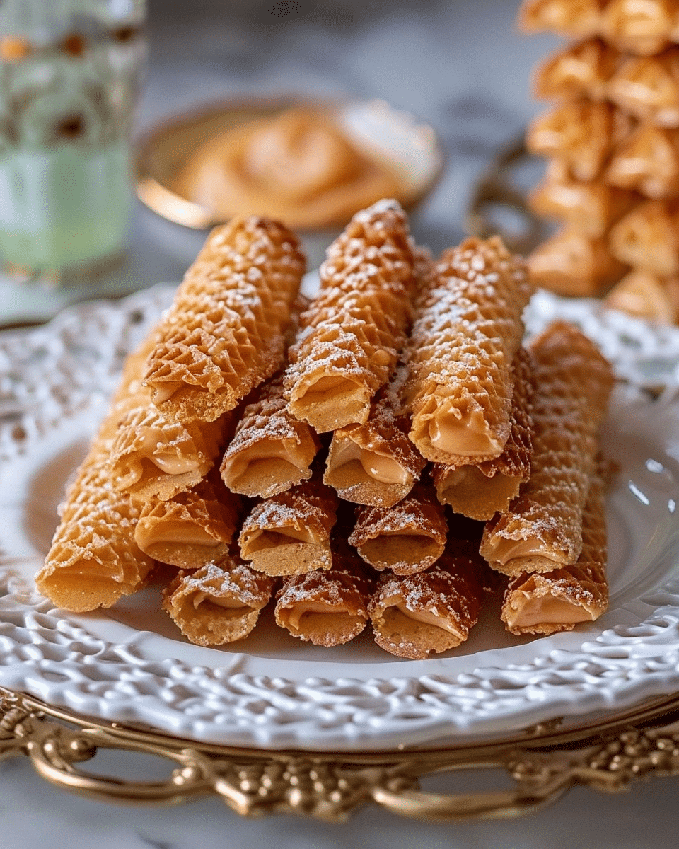 Light & Crispy Waffles with Dulce de Leche Recipe
