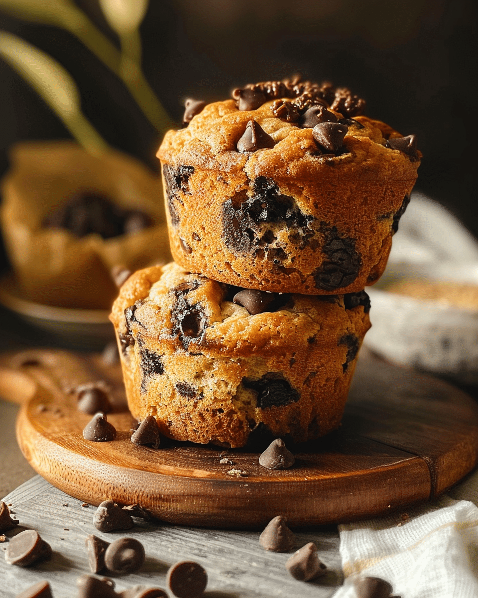 Vegan Chocolate Chip Muffins