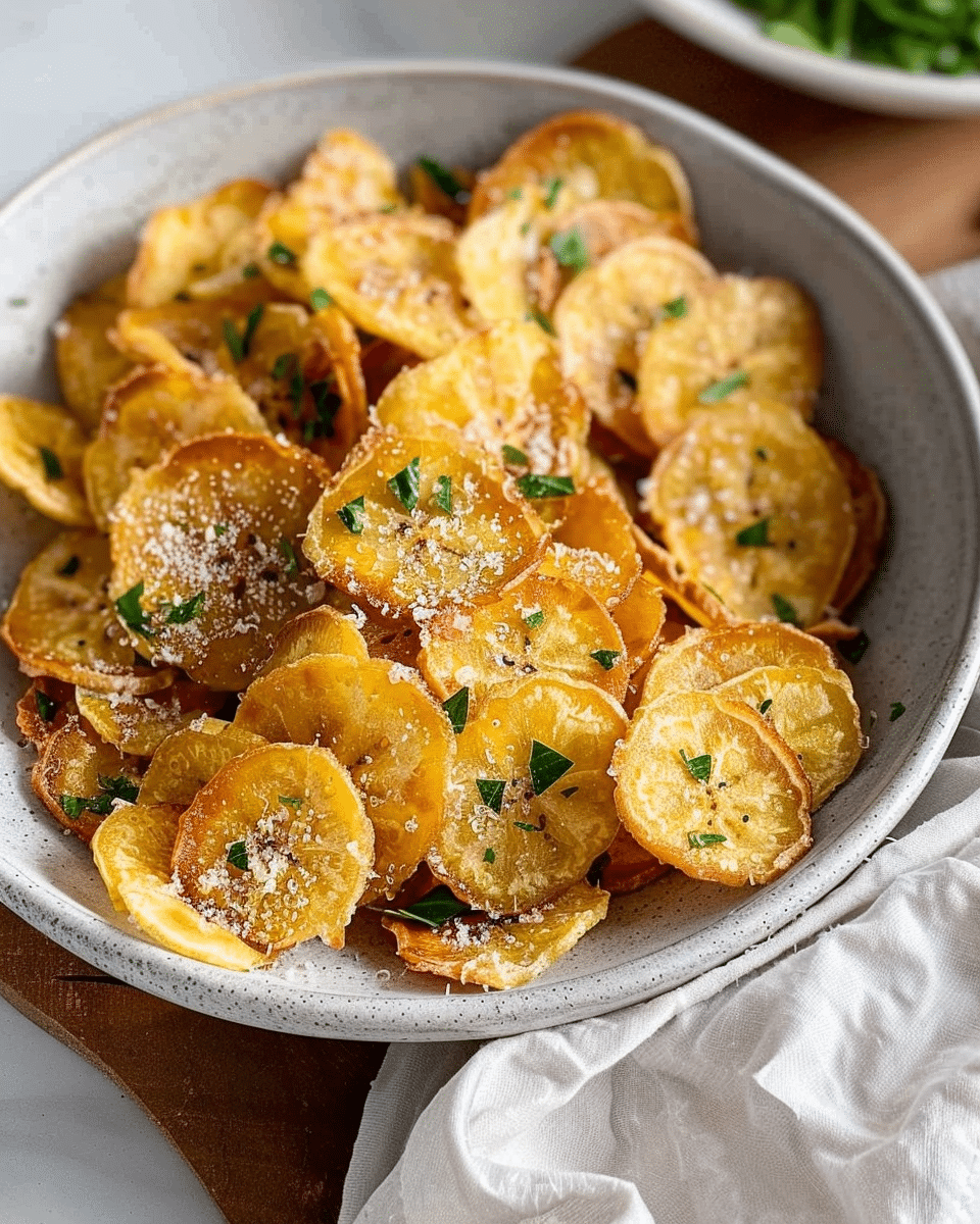 Air Fryer Plantain Chips