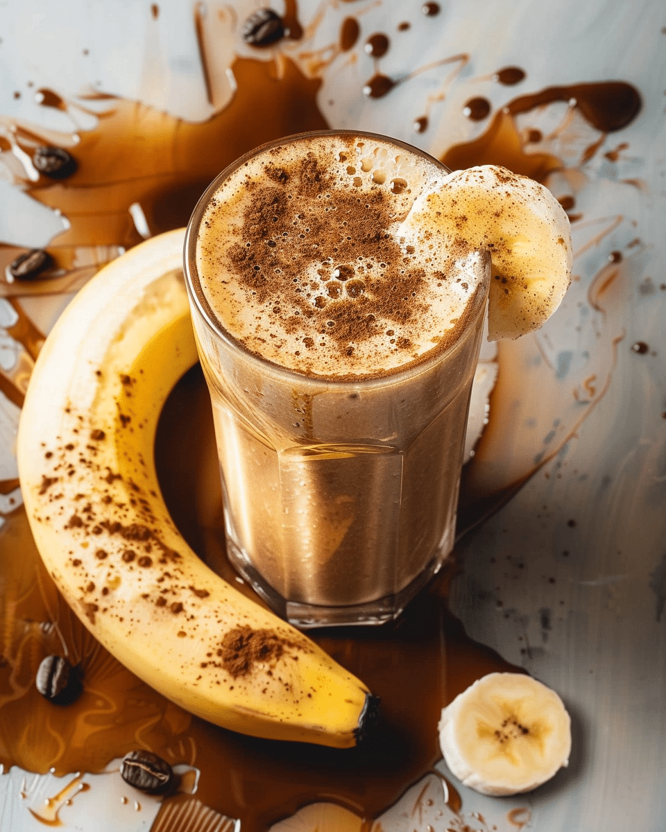 Banana Protein Coffee Smoothie