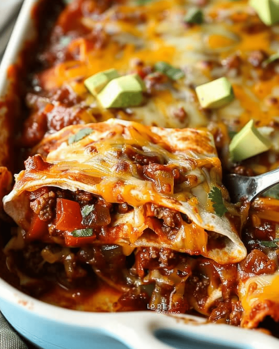 Beef Enchiladas