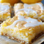 Best Lemon Brownies Recipe (With Lemony Glaze)