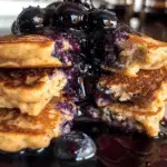 Blueberry Oatmeal Pancakes