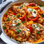 Cajun Chicken With Sweet Peppers Recipe