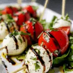 Caprese Salad Skewers Appetizer
