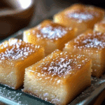 Cassava Cake with Macapuno