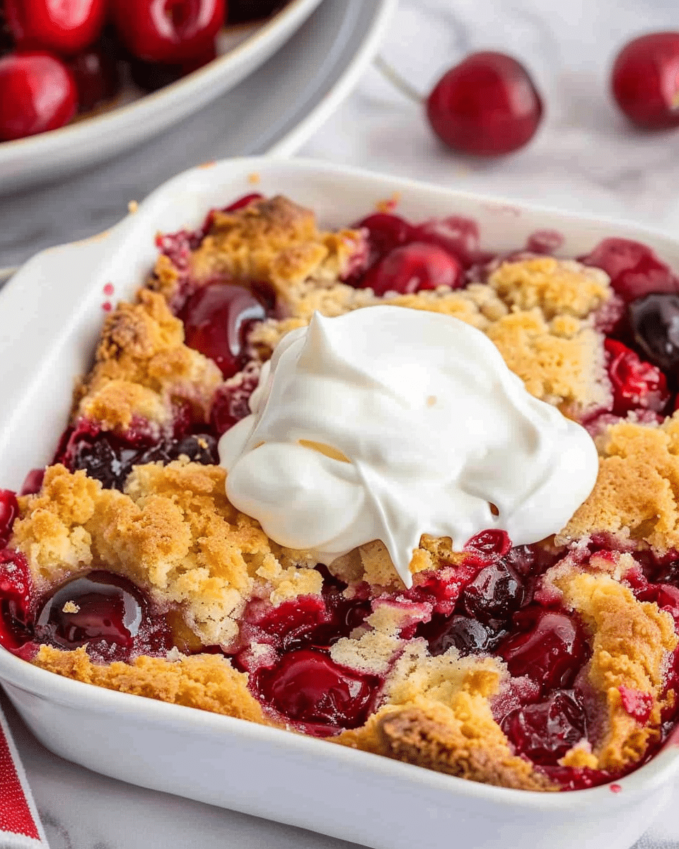 Cherry Dump Cake