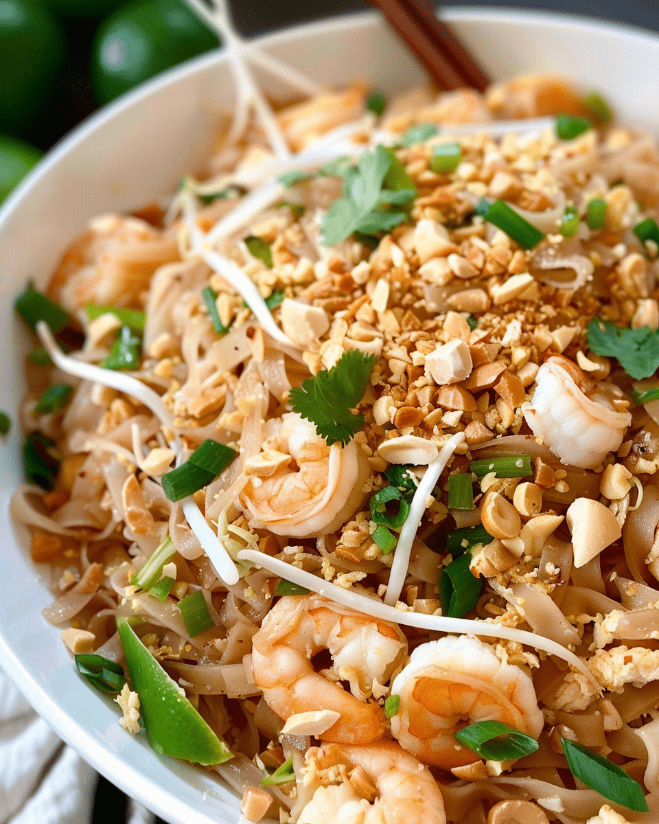 Chicken & Shrimp Pad Thai