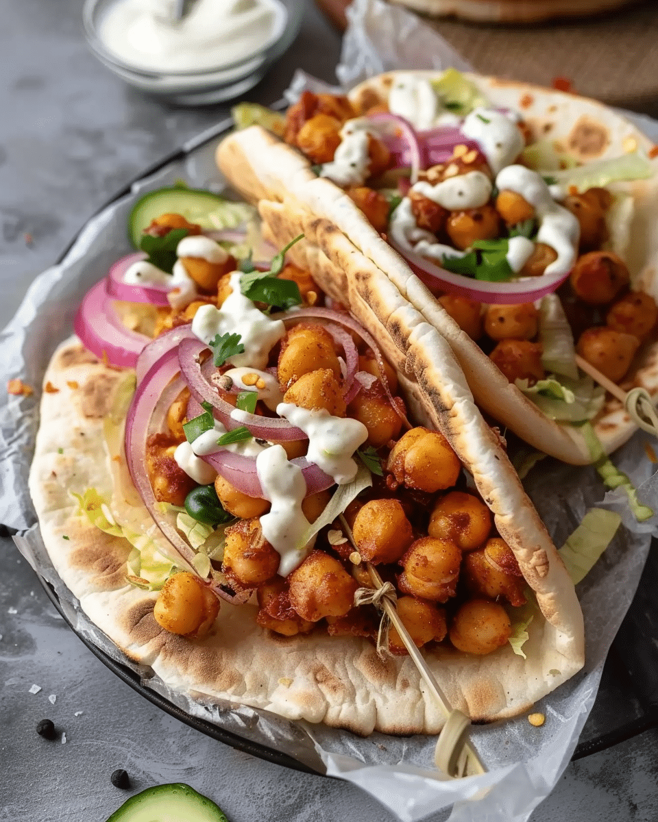 Chickpea Gyros