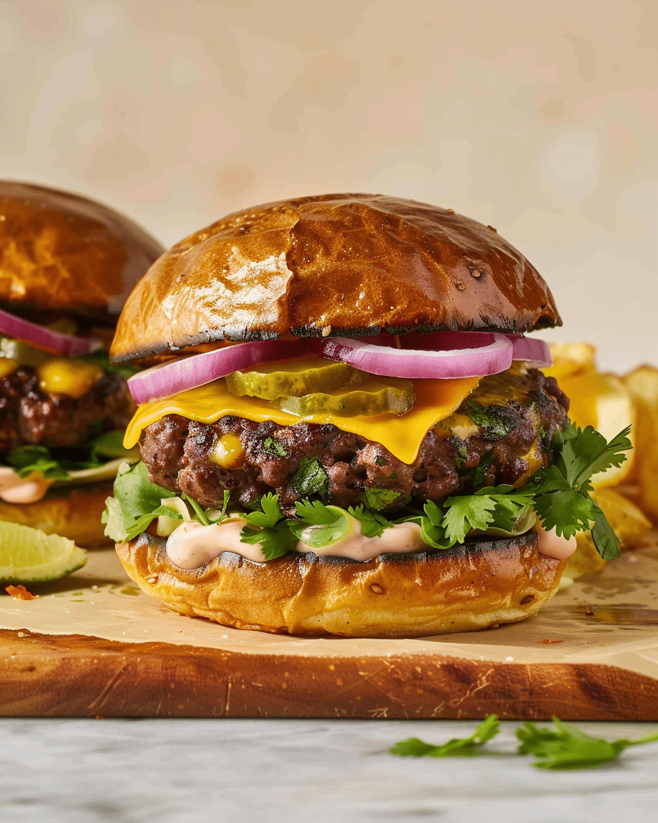 Spicy Black Bean Burgers