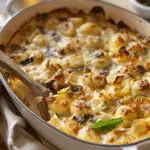 Creamy Leek and Gnocchi Bake