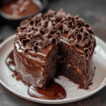 Decadent Chocolate Cake with Creamy Sauce: An Irresistible Dessert