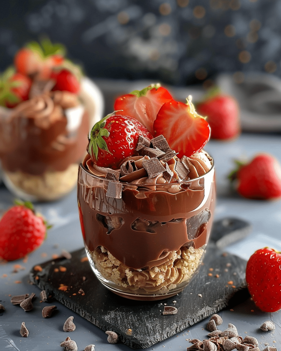 Dubai Chocolate Strawberry Cup Recipe
