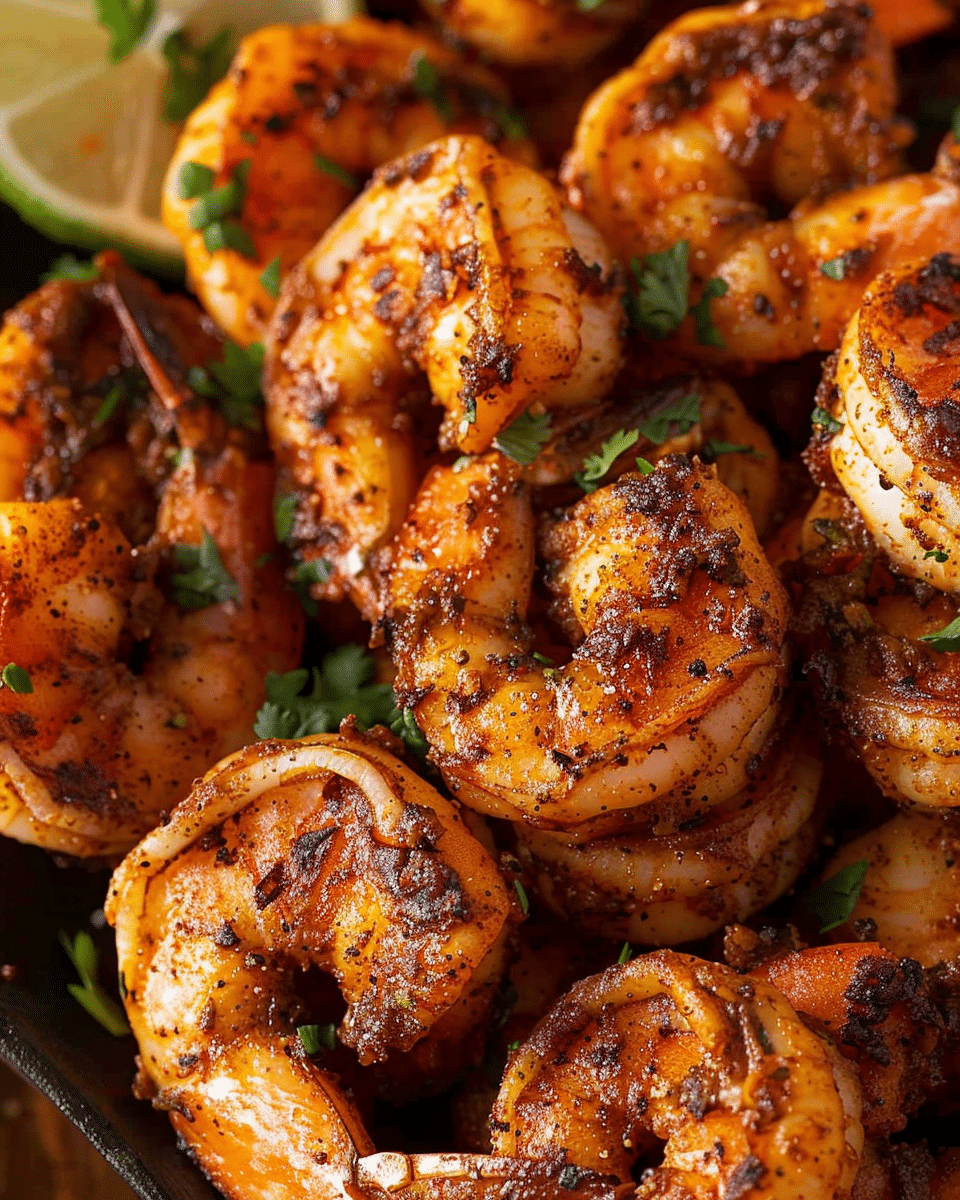 15 Minute Blackened Shrimp