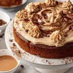 Easy Coffee Cake with Cappuccino Frosting (Gluten Free)