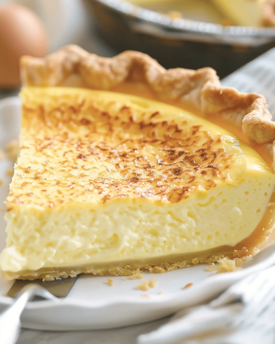 Easy Custard Pie Recipe