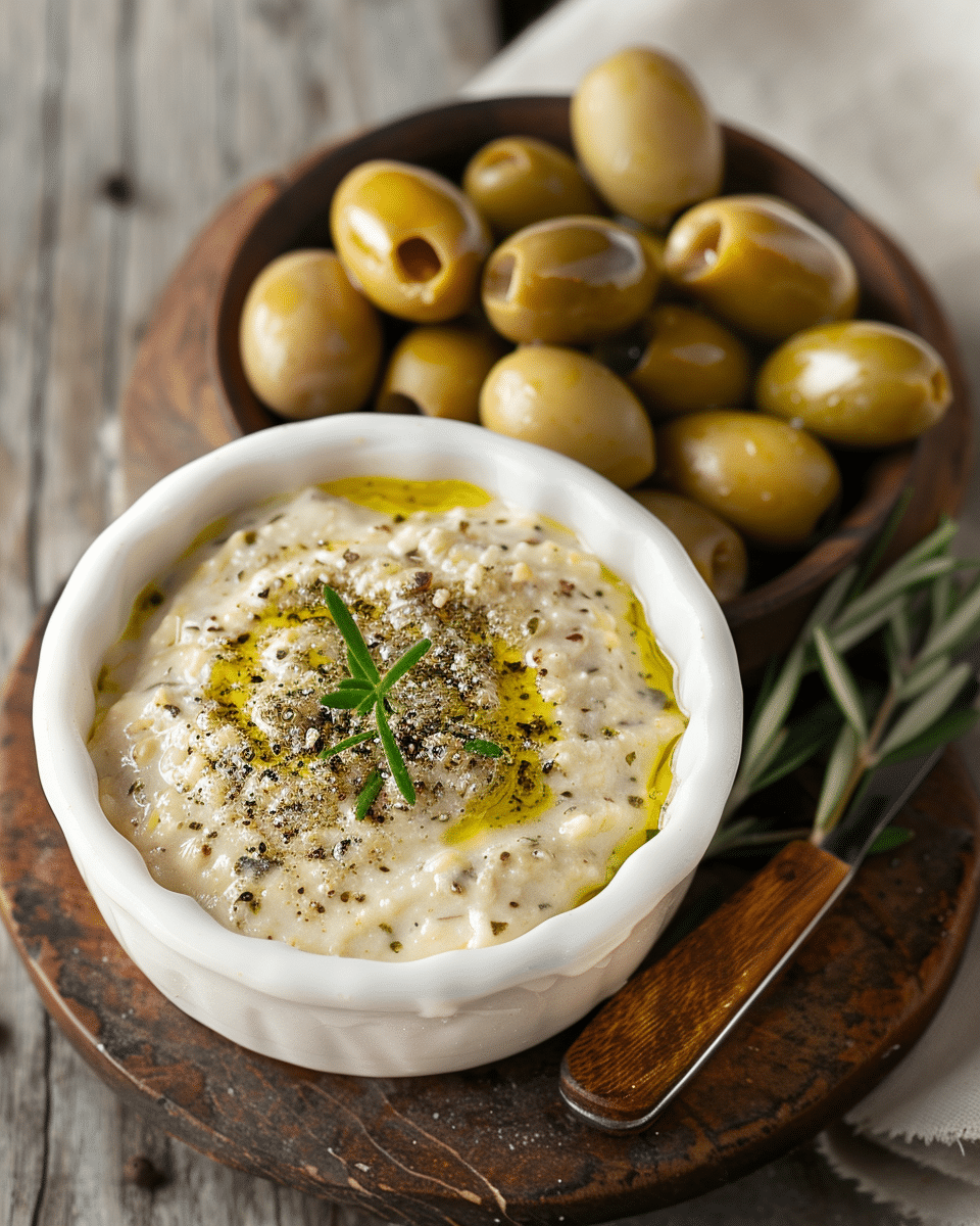 Easy Olive Dip