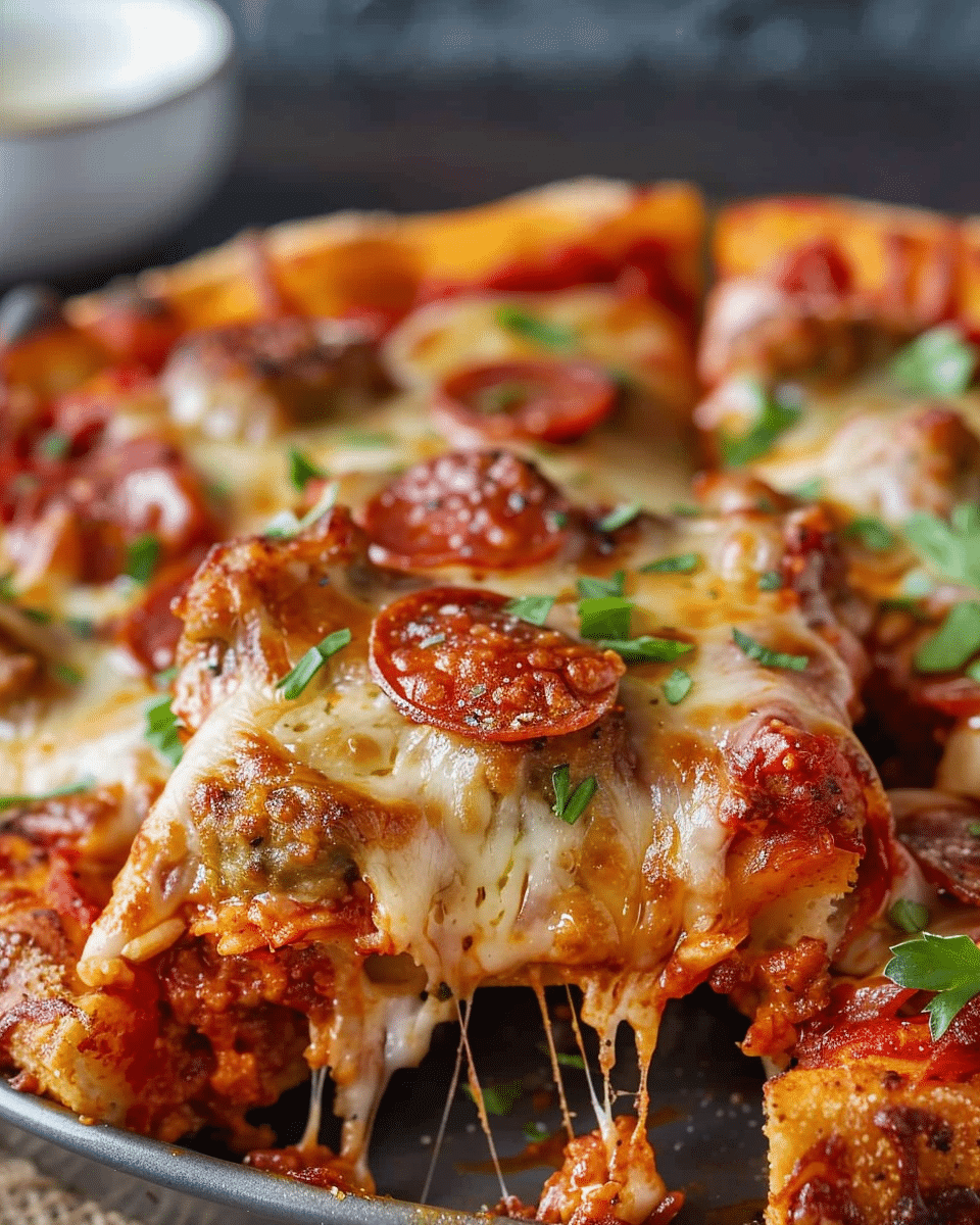 Easy Pizza Casserole