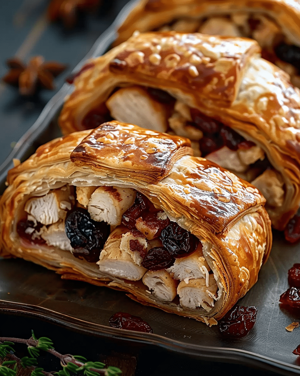 Gobble-Up Turkey & Cranberry Rolls (Holiday Hand Pies)