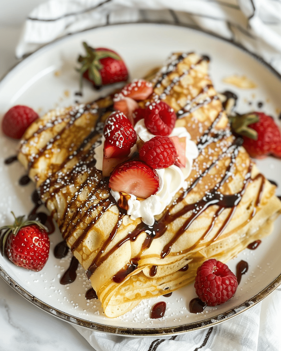 Homemade Crepes