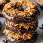 Homemade Samoas Girl Scout Cookies