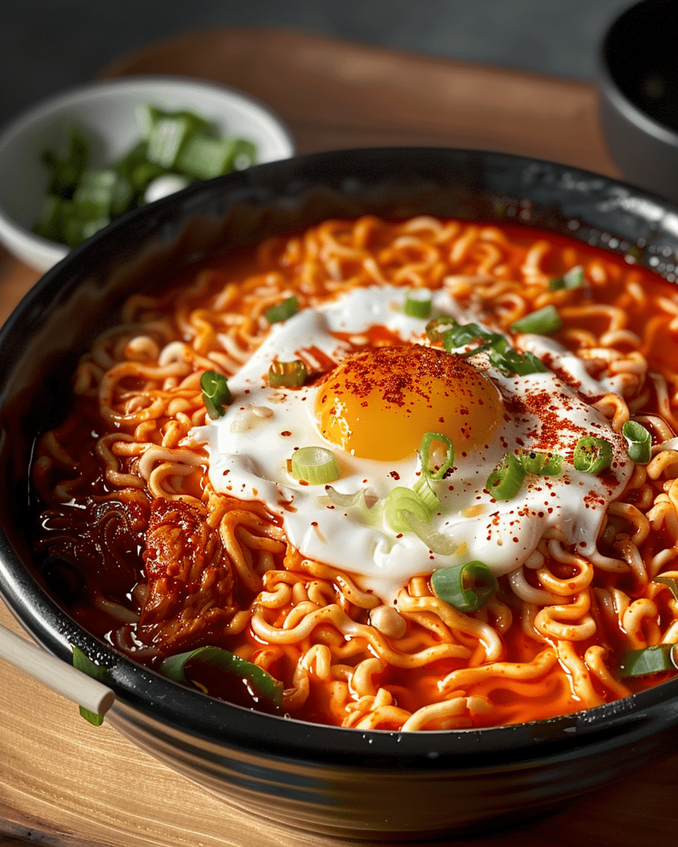 Korean Spicy Ramen Noodles