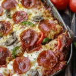 Low Carb Pizza Casserole