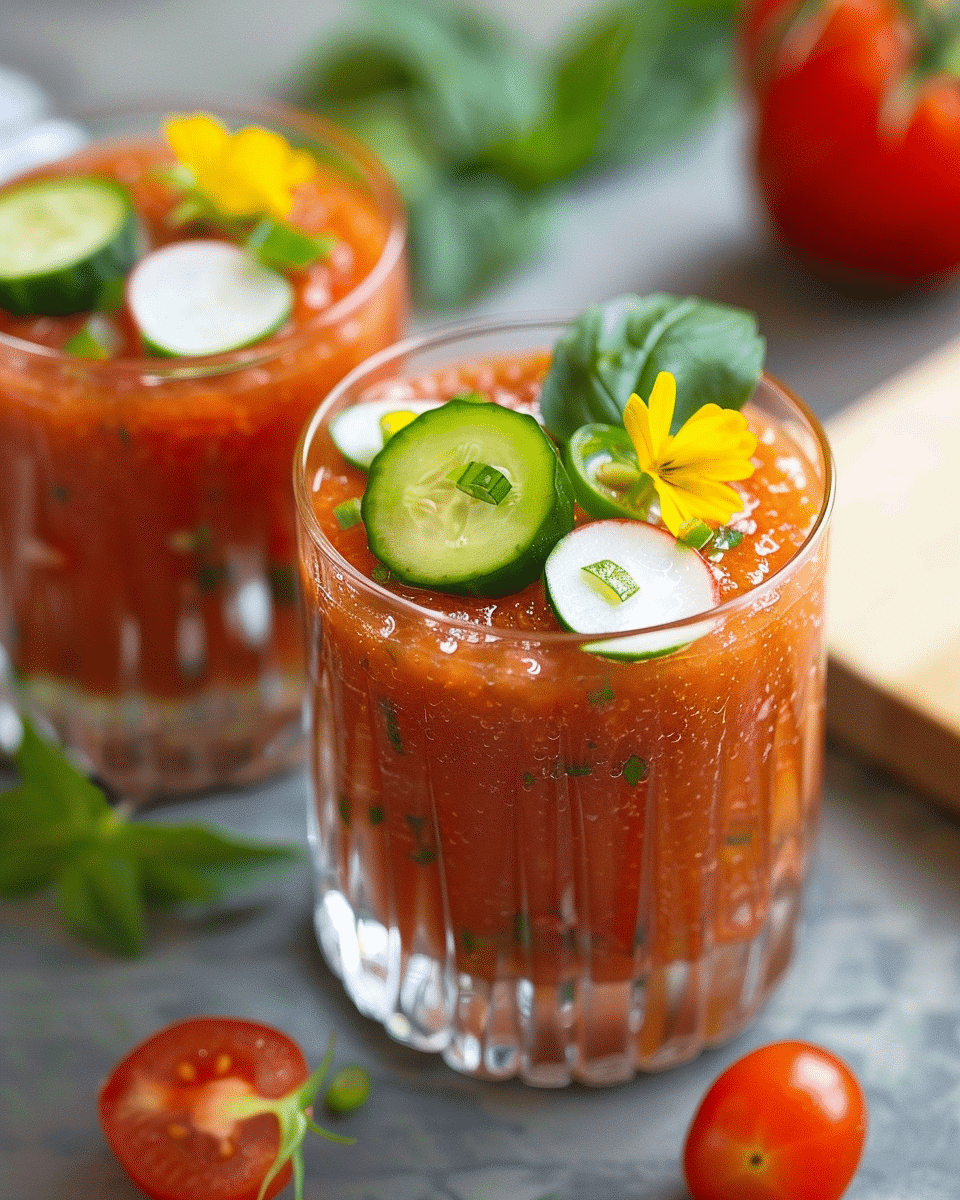 Mini Chilled Gazpacho