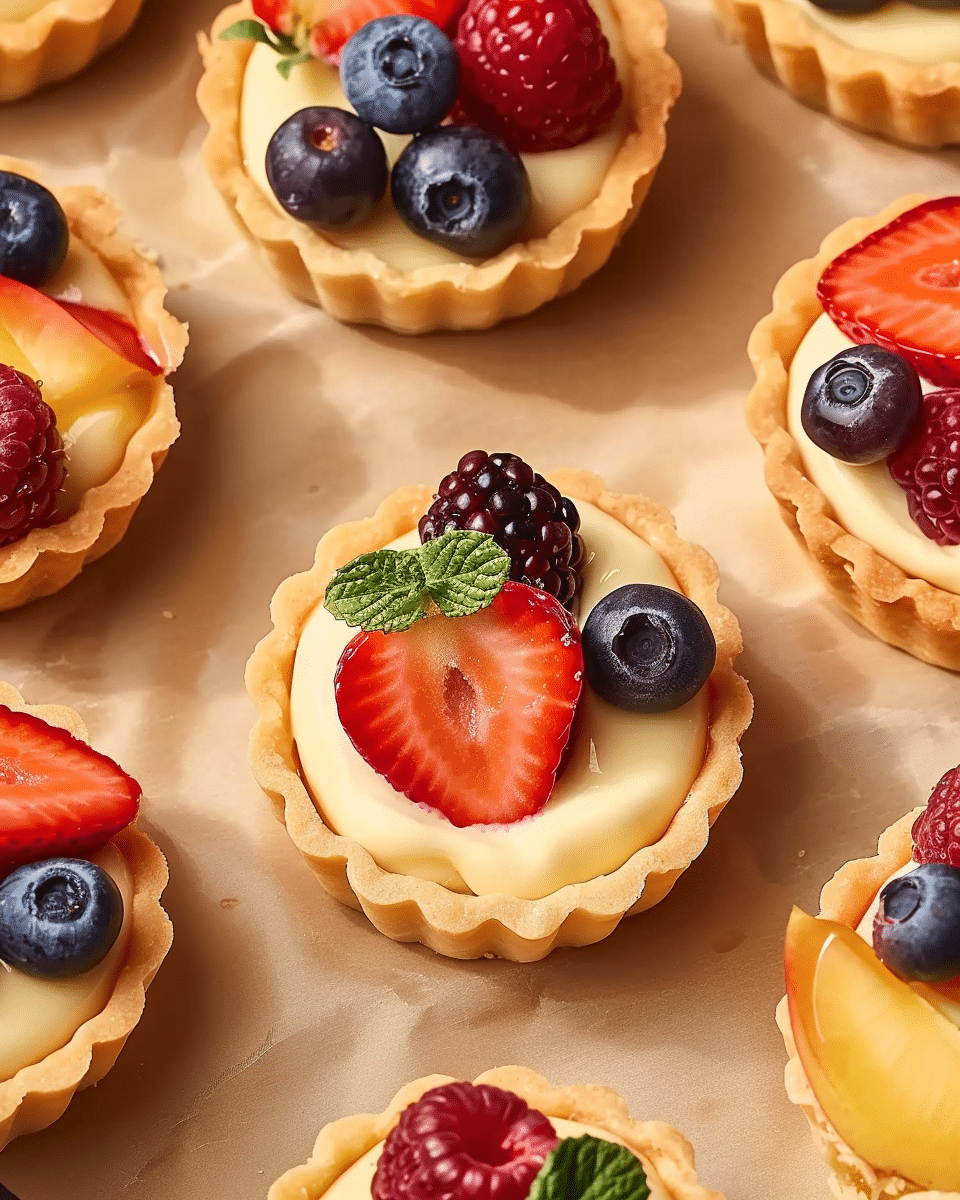 Mini Fruit Tarts: Delight in This Easy, Fresh Recipe!