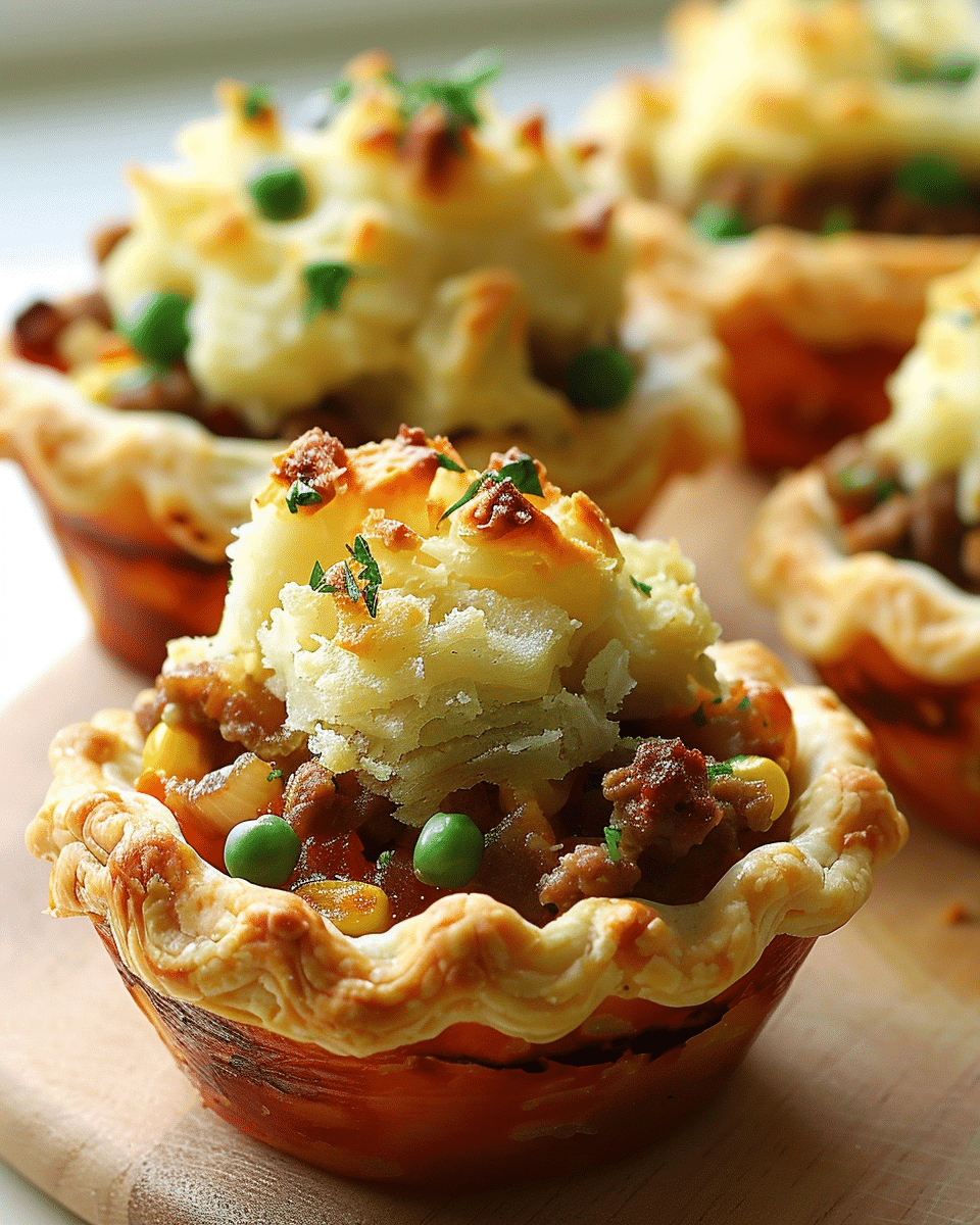 Mini Shepherd’s Pot Pies