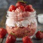 Nutritious Strawberry Cheesecake Overnight Oats Recipe